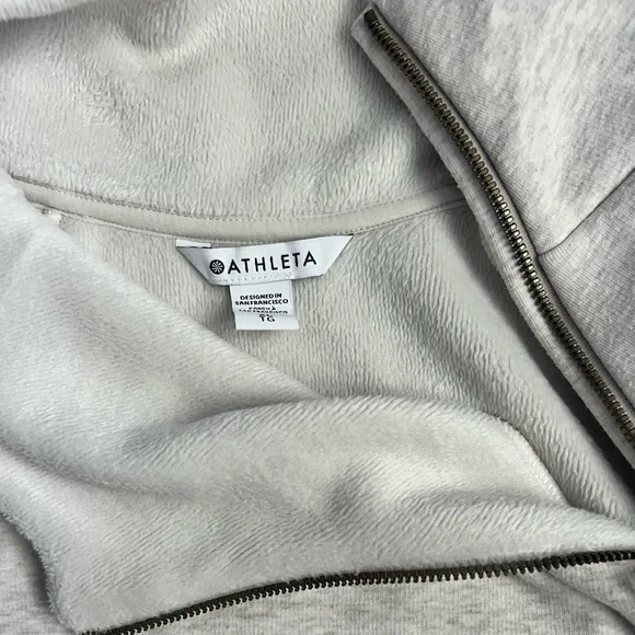 Athleta Gray Sweatshirt - Picture 2 of 2
